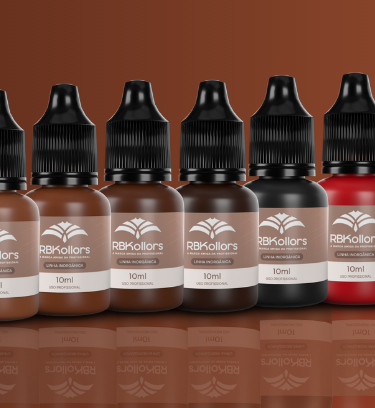 Linha Inorgânica RBKollors: conheça os pigmentos, resultados e diferenciais