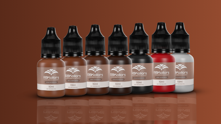 Linha Inorgânica RBKollors: conheça os pigmentos, resultados e diferenciais