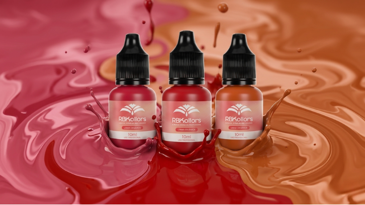 Micropigmentação labial: conheça as 3 principais cores da RBKollors