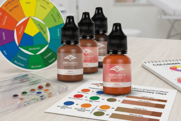 Colorimetria para micropigmentação: torne-se um mestre em neutralizações e correções