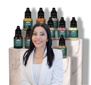 Linha Corpore pigmentos estratégicos para uso clínico